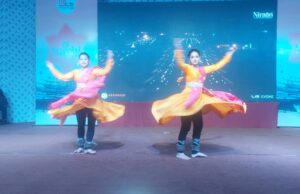 इस्वेस्टर्स समिट में अतिथियों को परोसी गई प्रदेश की संस्कृति रतन बहनों ने दिखाया देश बदल रहा है