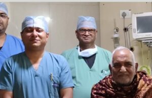 टावर विधि से बिना चीरा लगाएं सहारा हॉस्पिटल में एरोटिक वाल्व बदलकर बचायी मरीज की जान