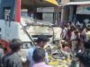 अनियंत्रित होकर डिवाइडर पर चढ़ी तेज रफ्तार बस 3 की मौत 3 घायल