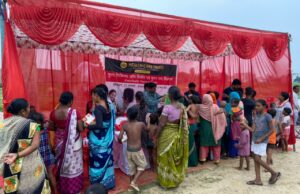 लखनऊ में हेल्थ केयर ट्रस्ट द्वारा फ्री हेल्थ चेकअप कैंप और मुफ्त दवा वितरण