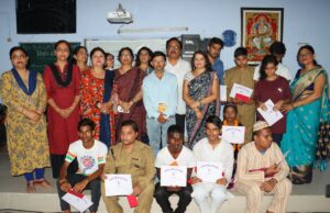 डॉ.दरबारी लाल अस्थाना जन्मोत्सव में दिव्यांग बच्चों ने जीता दिल