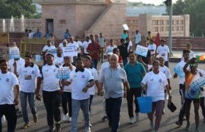 आकाशवाणी द्वारा ‘जल के लिए चल’ का सफल आयोजन