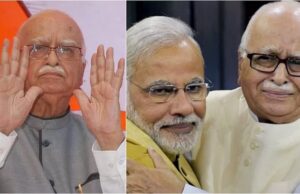 भाजपा (जनसंघ) की नींव रखने वालेव योवृद्ध राजनेता लाल कृष्ण आडवाणी जीवन के 96वें वसंत में प्रवेश कर गए