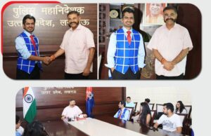 अभिनेता नवाजुद्दीन ने की डीजीपी प्रशांत कुमार से मुलाकात