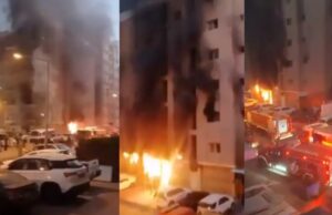 कुवैत में भारतीय लेबरों के कैंप (इमारत) में लगी भीषण आग, 40 से अधिक की मौत