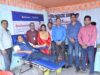 ब्लड डोनेशन और स्वास्थ्य कैंप व केक काटकर मनाया गया स्मृतिशेष एस एम पारी का जन्मदिवस